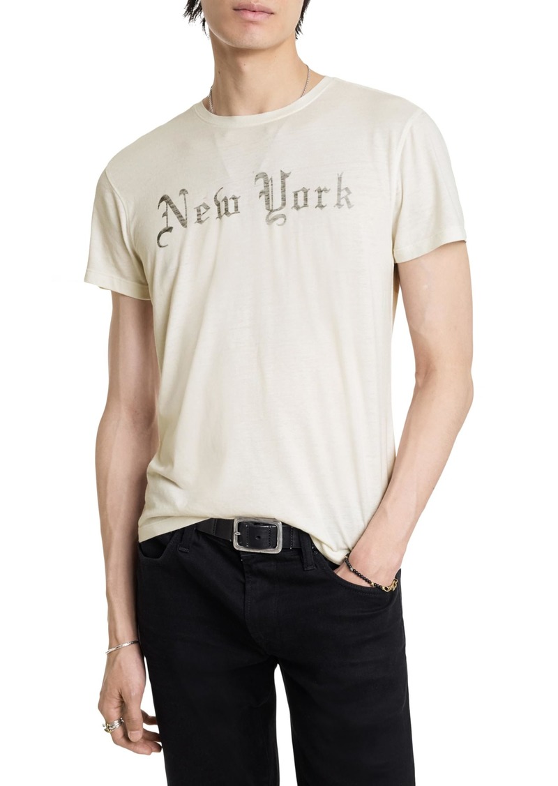 John Varvatos Men's New York Tee