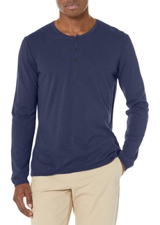 John Varvatos Men's Parker Long Sleeve Henley