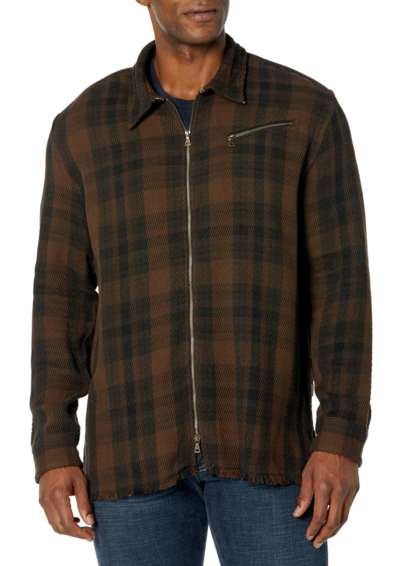 John Varvatos Men's Robbins Shirt Jacket