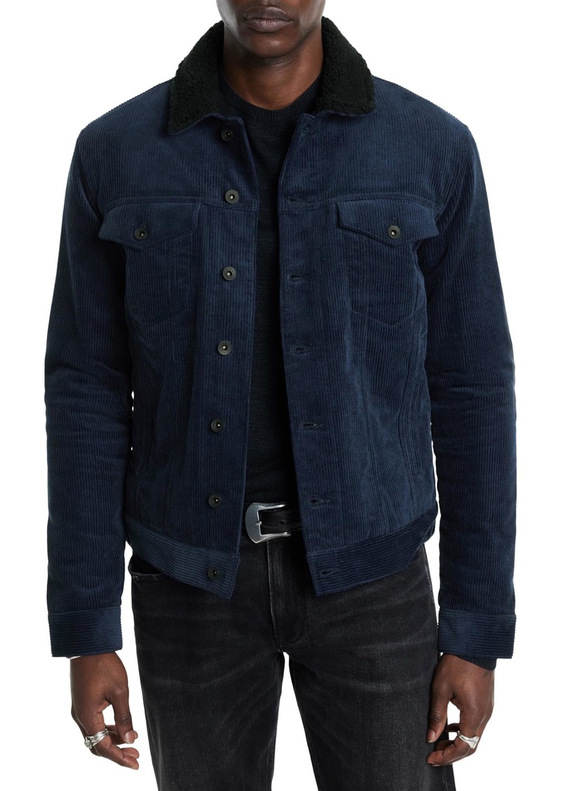 John Varvatos Men's Sawyer Trucker Jacket