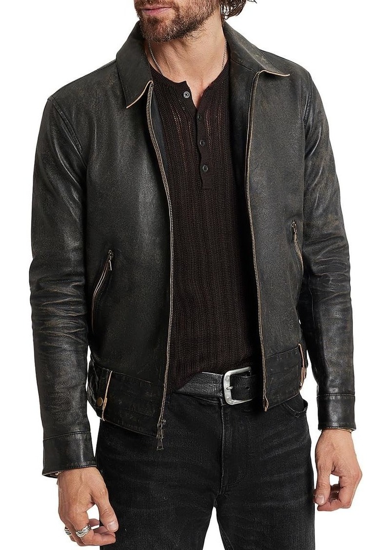 John Varvatos Men's Sorcha Leather Jacket