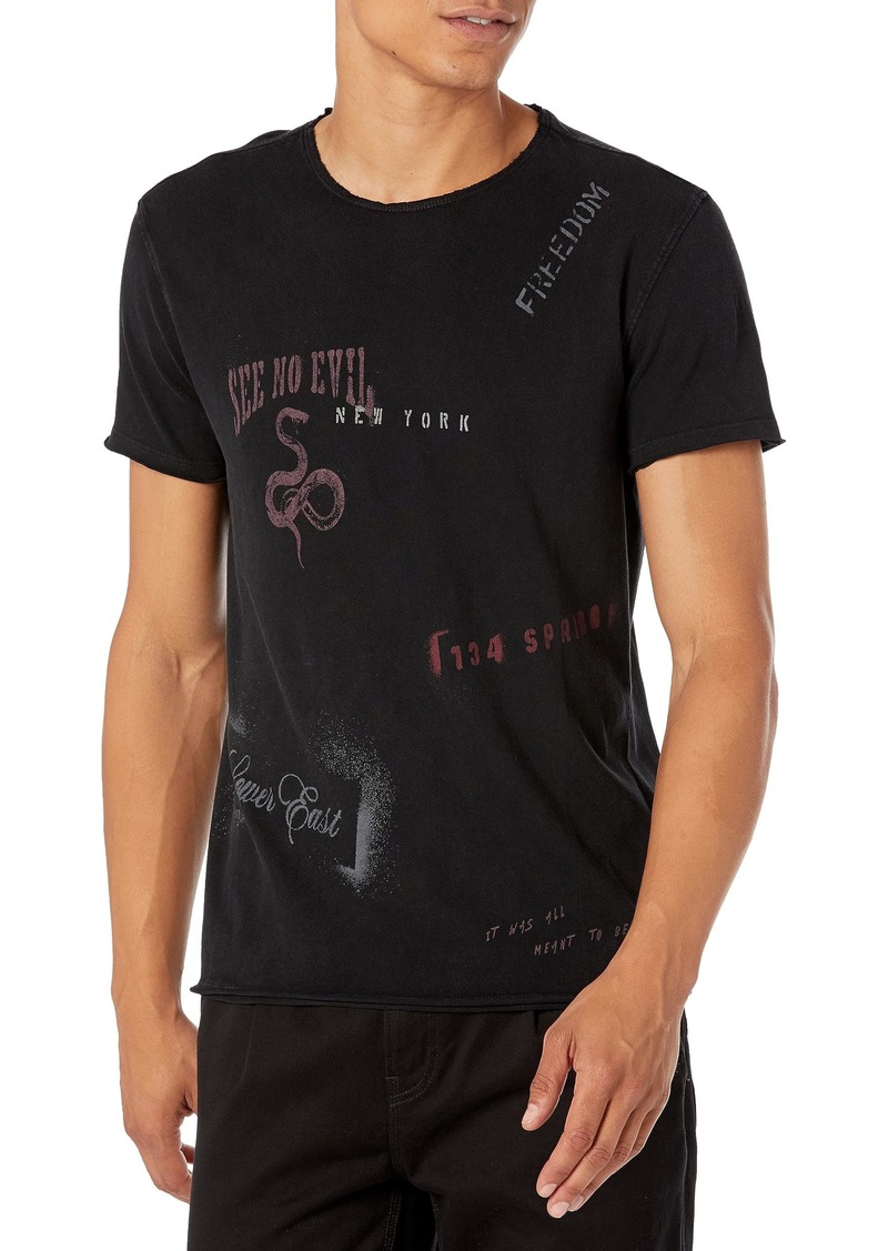 John Varvatos Men's Stencil Tee