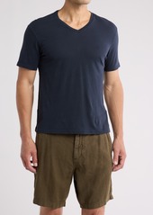 John Varvatos Nash V-Neck Cotton T-Shirt in Almond at Nordstrom Rack