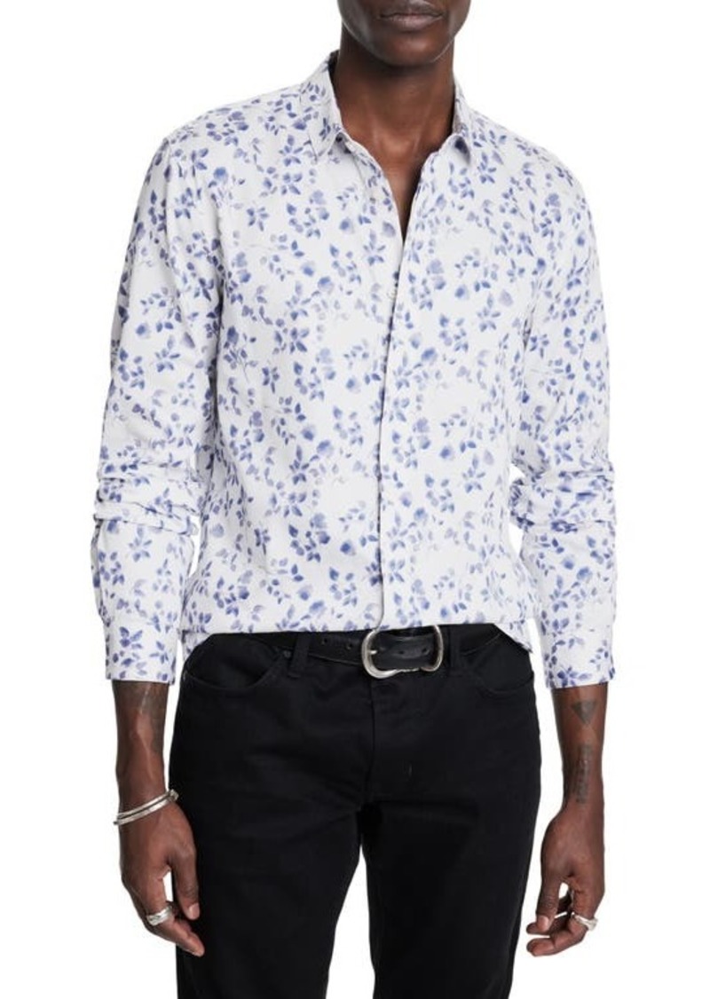 John Varvatos Rodney Floral Button-Up Shirt