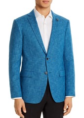 John Varvatos Star USA Bleecker Textured Solid Slim Fit Sport Coat