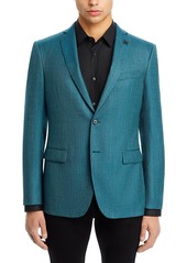 John Varvatos Star Usa Tonal Herringbone Slim Fit Sport Coat