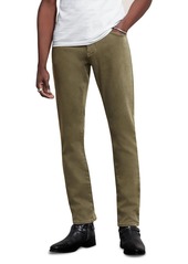 John Varvatos Star USA Bowery Slim Straight Jeans in Sandstone