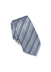 John Varvatos Star USA Linen Tonal Stripe Classic Tie