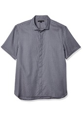John Varvatos Star USA Men's Loren Slim FIT Short Sleeve Sport Shirt