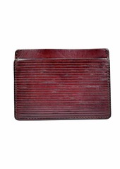 John Varvatos Star USA Men's Sleek Minimalist Card Case Leather Wallet
