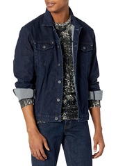 John Varvatos Star USA Men's Trucker Denim Jacket