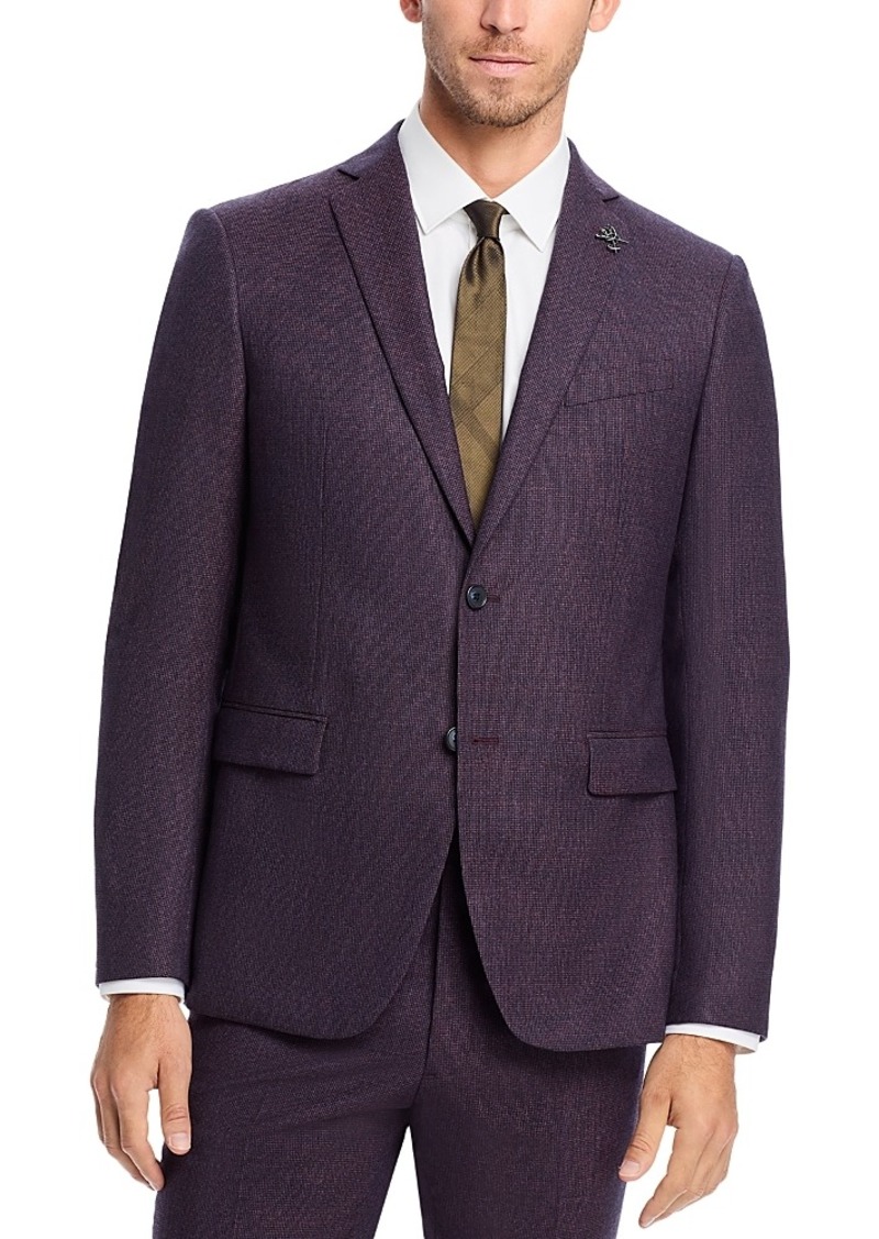 John Varvatos Star Usa Micro Houndstooth Slim Fit Suit Jacket