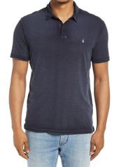 John Varvatos Star USA Peace Cotton Polo in Marine at Nordstrom