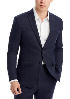 John Varvatos Star Usa Crepe Weave Plaid Slim Fit Suit Jacket