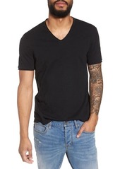 John Varvatos Slim Fit Slub Jersey V-Neck T-Shirt