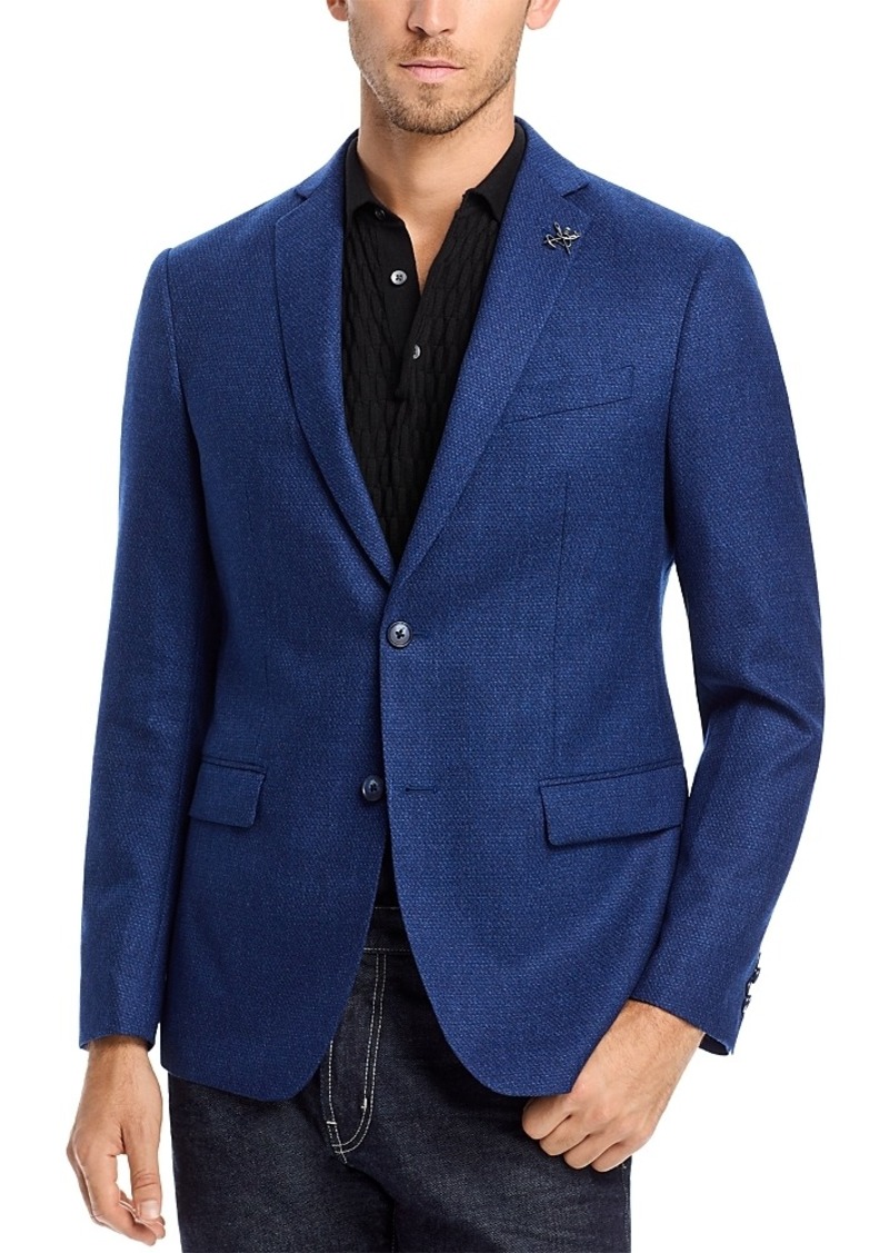 John Varvatos Star Usa Textured Solid Slim Fit Sport Coat