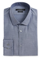 John Varvatos Star USA Textured-Weave Slim Fit Dress Shirt