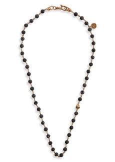 John Varvatos Stone Bead Necklace