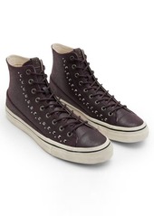 John Varvatos Stud Mid Top Sneaker