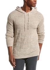 John Varvatos Suffolk Easy Fit Linen-Blend Hoodie