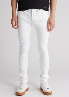 John Varvatos Wight Skinny Straight Leg Jeans in White at Nordstrom Rack