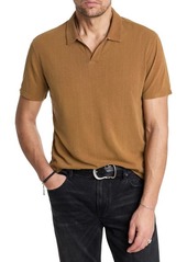 John Varvatos Zion Jacquard Garment Polo