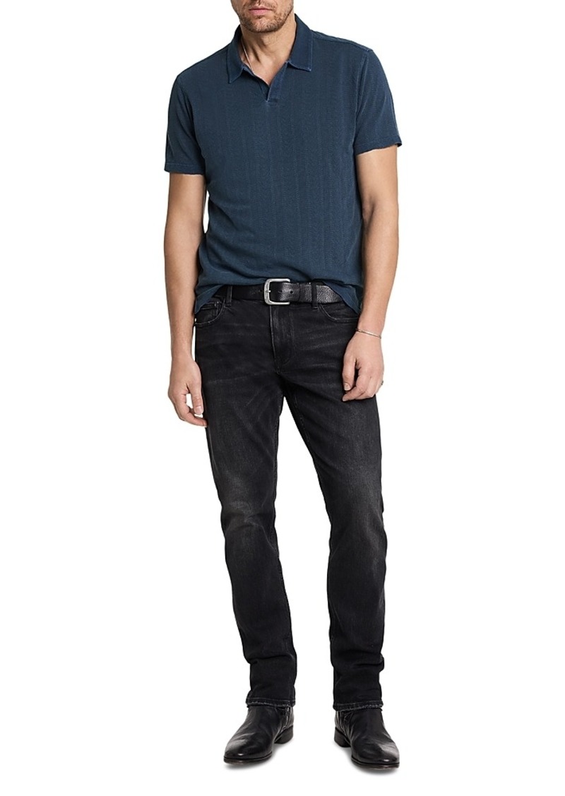 John Varvatos Zion Jacquard Polo Shirt