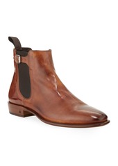 John Varvatos Men's Lewis Leather Chelsea Boots