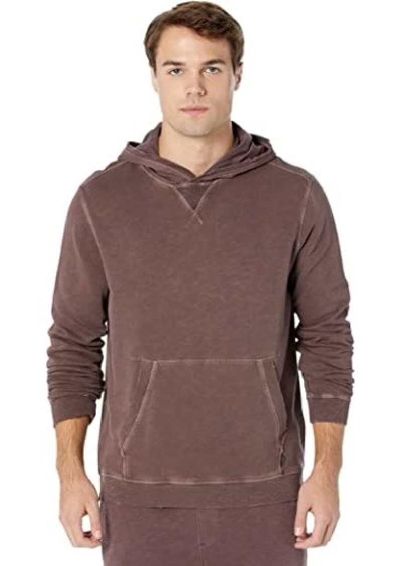 John Varvatos Milford Long Sleeve Pigment Dye French Terry Hoodie K5879Y3