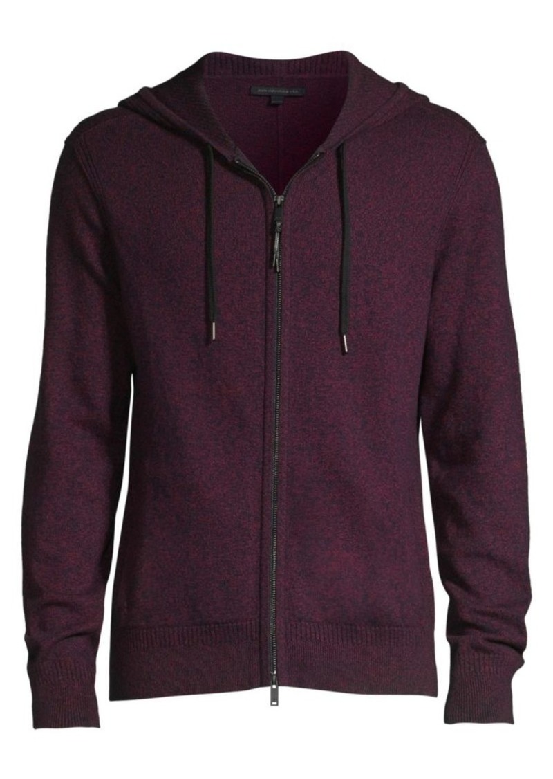 john varvatos zip hoodie