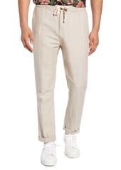 Men's John Varvatos Star Usa Robbie Tailored Slim Fit Linen Blend Pants