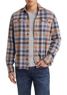 johnnie-O Coggins Check Flannel Button-Up Shirt