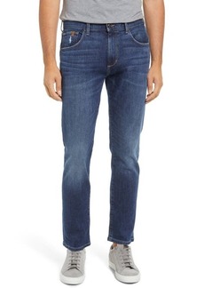 johnnie-O Dos Distressed Jeans in Noon at Nordstrom
