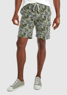 Johnnie-O Jungle Lounger Shorts In Charcoal
