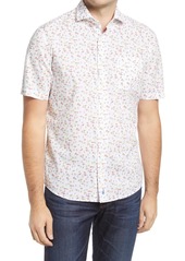 johnnie-O Hangin' Out Stampede Short Sleeve Button-Up Shirt