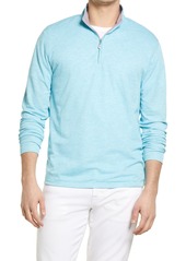 johnnie-O Randall Half Zip Performance Top in Barbados Blue at Nordstrom