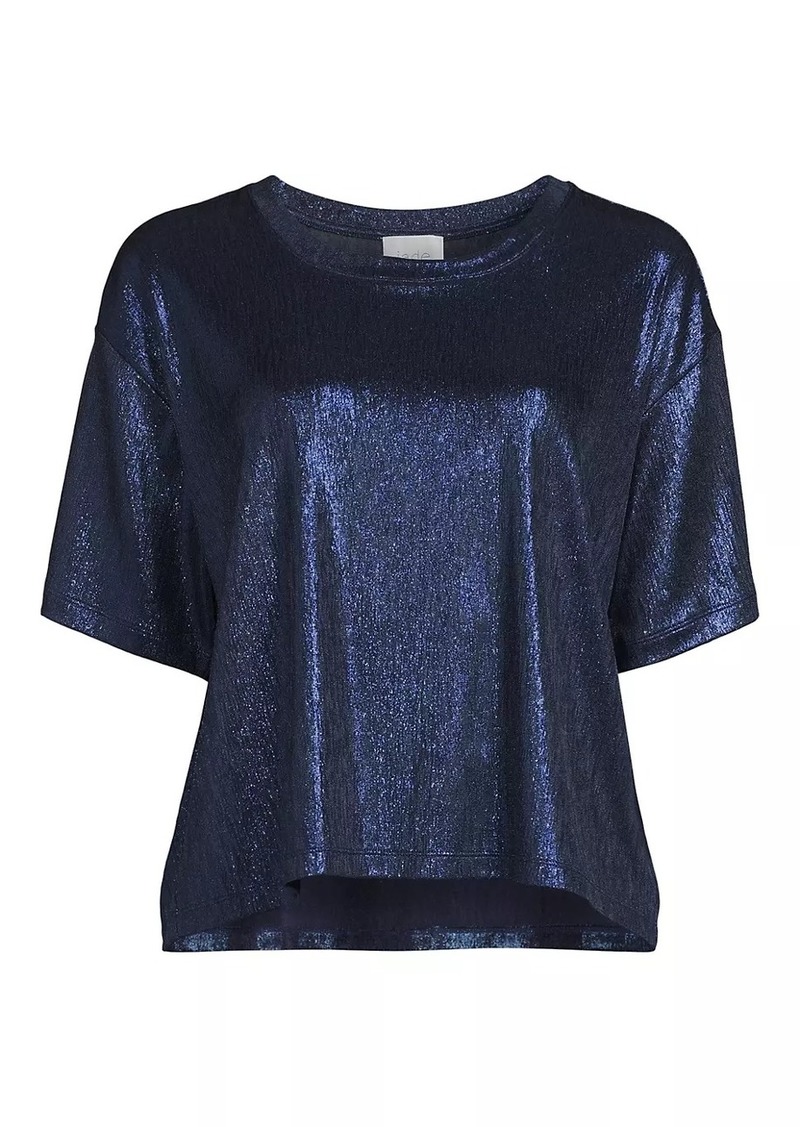 Johnny Was Andi Oversized Metallic T-Shirt