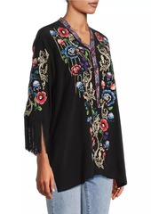 Johnny Was Bahia Silk Tunic