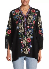 Johnny Was Bahia Silk Tunic