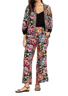 Johnny Was Calanthe Effortless Pant In Multi