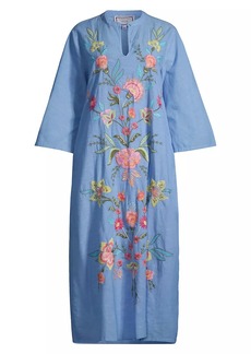 Johnny Was Camellia Embroidered Tunic Dress