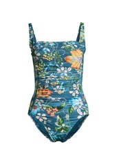 Johnny Was Ciaga Bandeau One-Piece Swimsuit