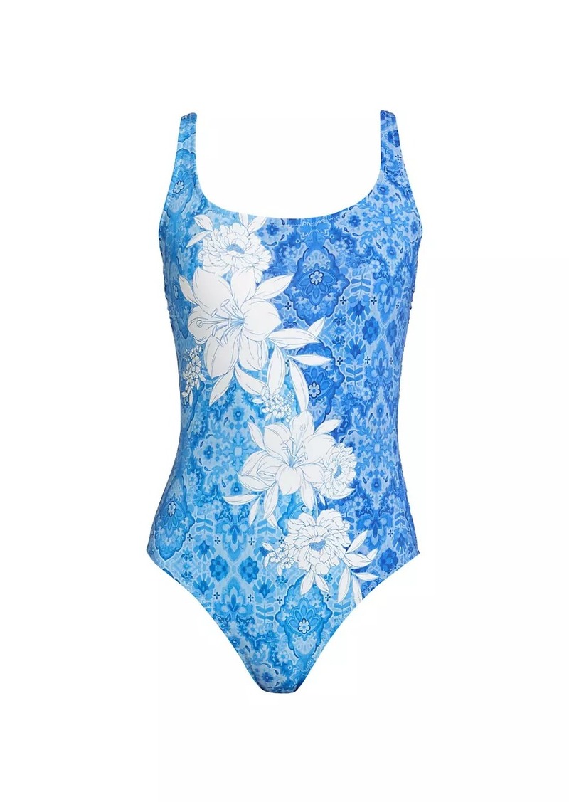 Johnny Was Clio One-Piece Swimsuit