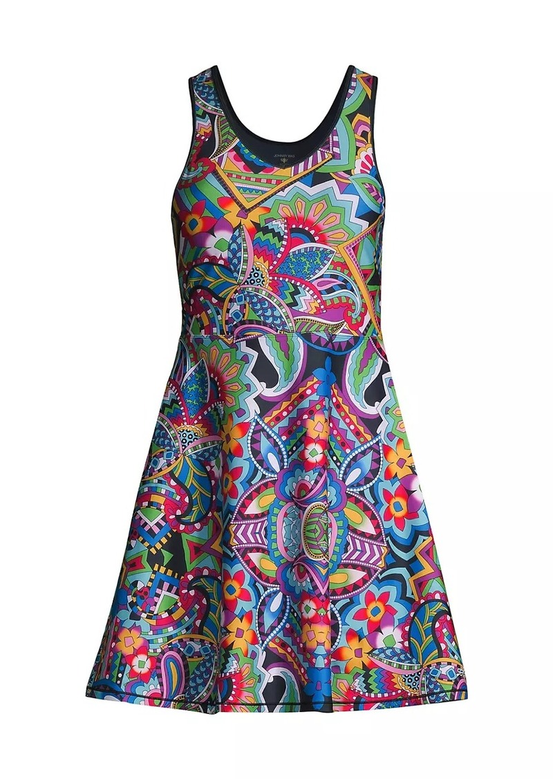 Johnny Was Demarne Fit & Flare Tennis Dress