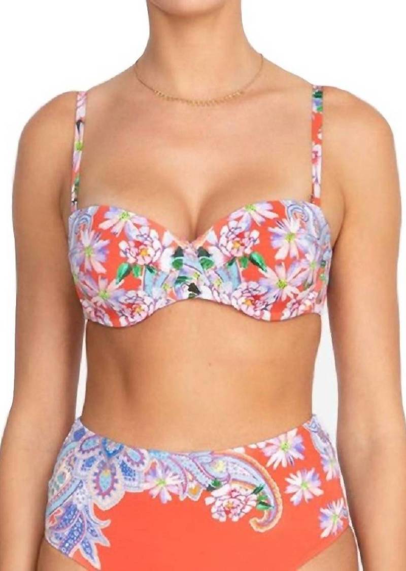 Johnny Was Drew Structured Bikini Top In Multi