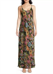 Johnny Was Gigianna Silk-Blend Maxi Slipdress