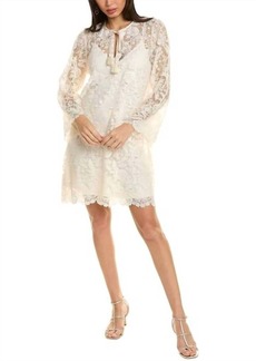 Johnny Was Harper Recycled Lace Mini Dress In Ivory