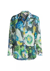 Johnny Was Jenn Floral Button-Up Shirt