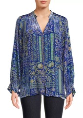 Johnny Was Joasie Burnout Blouse