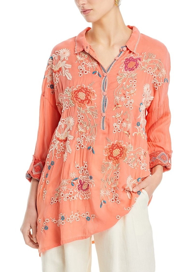 Johnny Was Adrina Embroidered Tunic